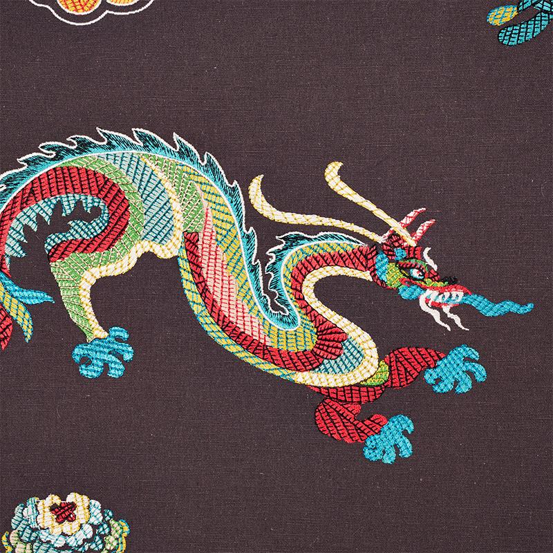 Hanlun Dragon Embroidery_CHARCOAL