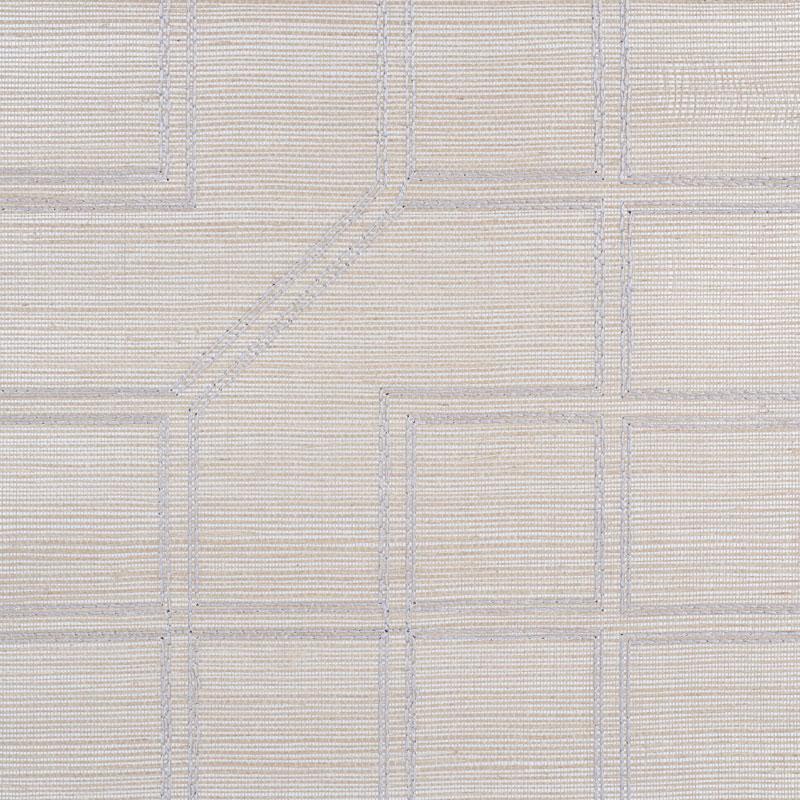 LINYI EMBROIDERED FRET SISAL_NATURAL SHIMMER