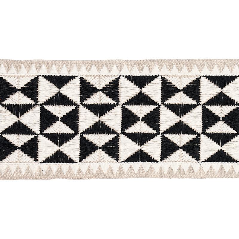 ZULMA EMBROIDERED TAPE_BLACK