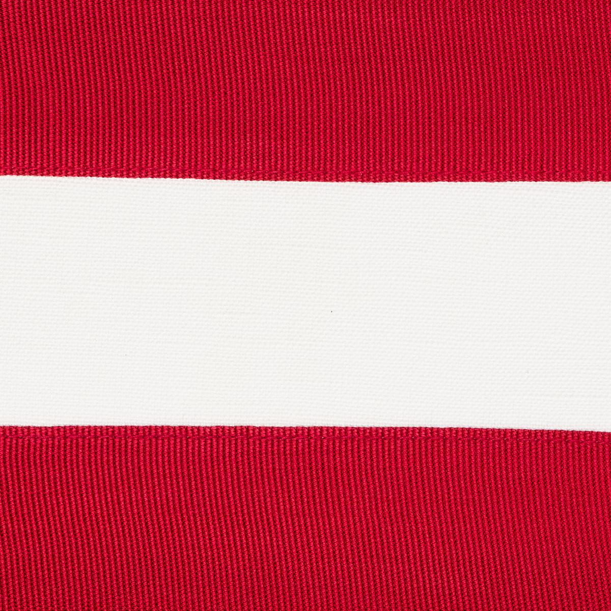 RIBBON APPLIQUÉ PANEL_RED ON IVORY
