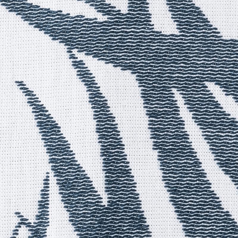 Zebra Palm Beach Towel_NAVY