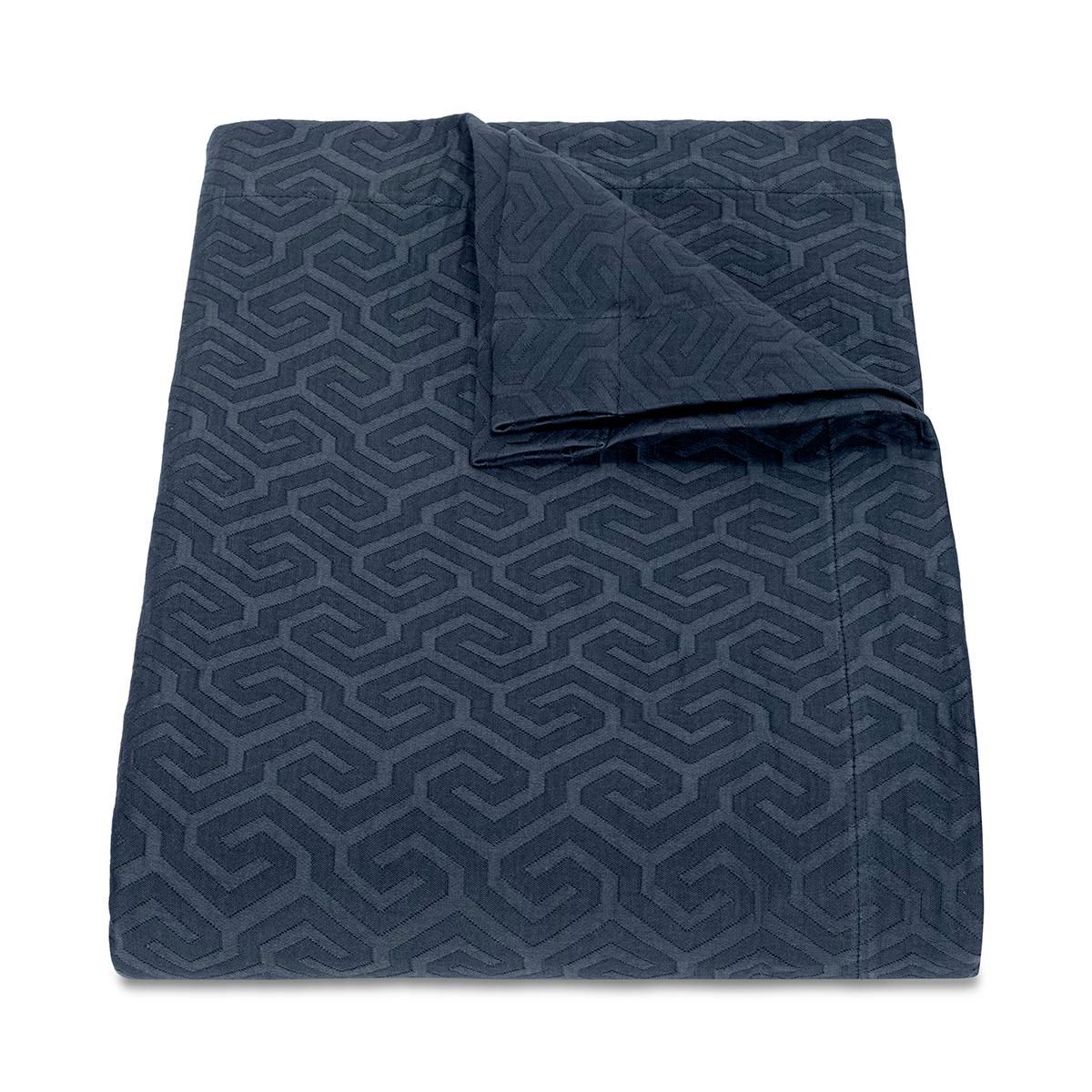 Athena Coverlet_Prussian Blue