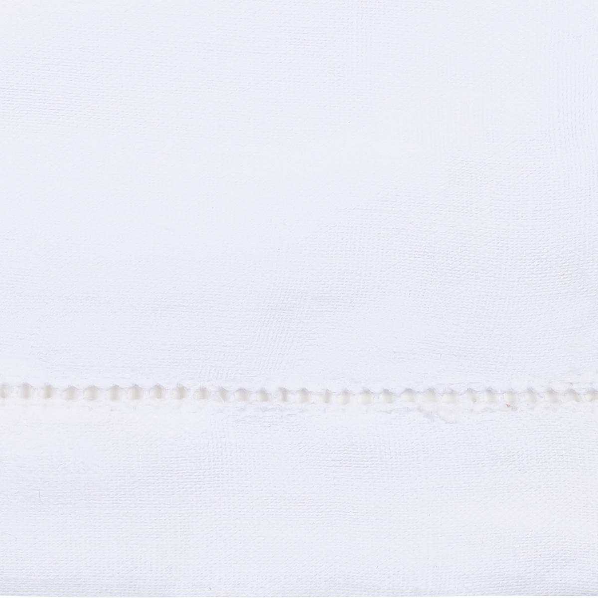 Roman Hemstitch Pillowcase - Pair_WHITE