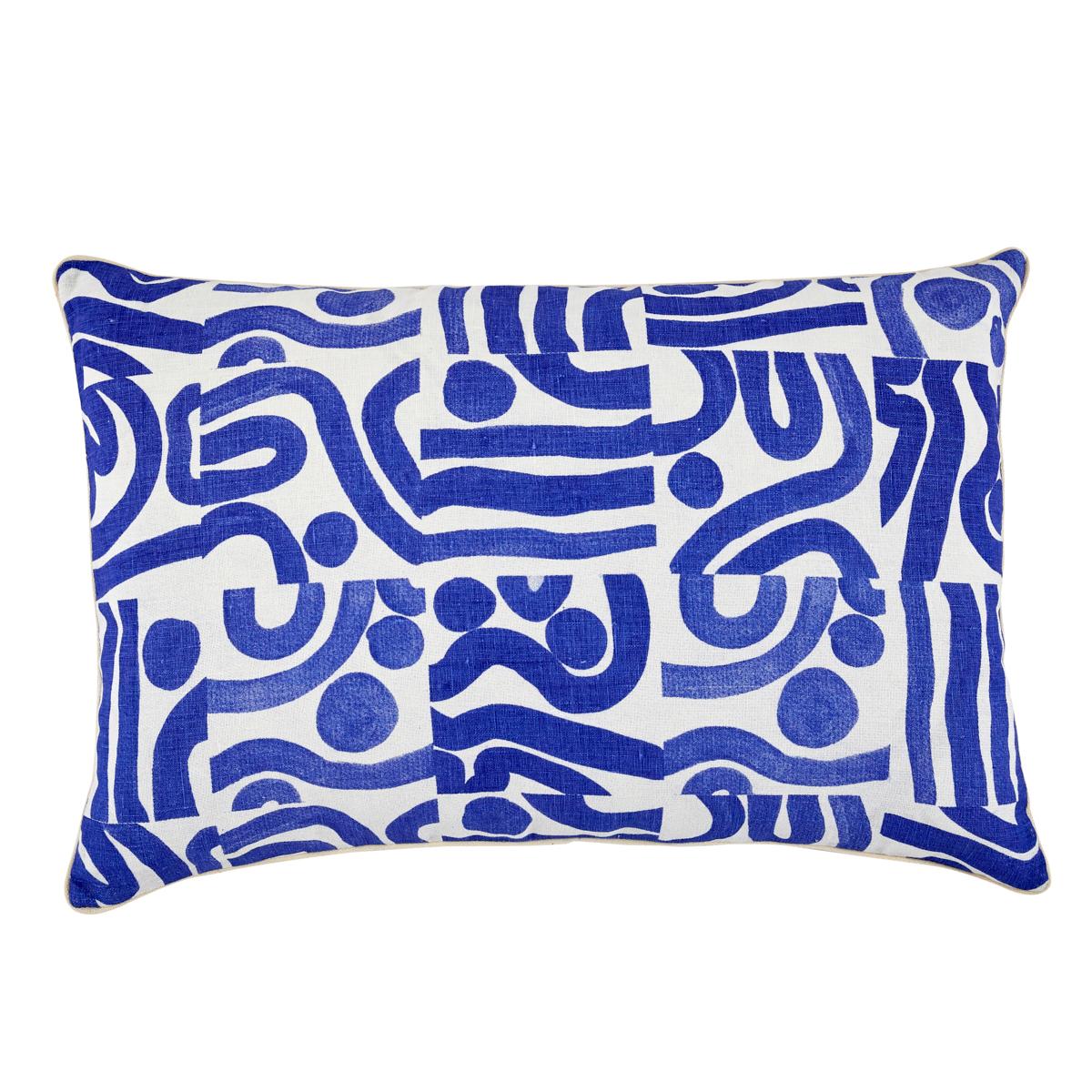 Ocean Lumbar Pillow_BLUE