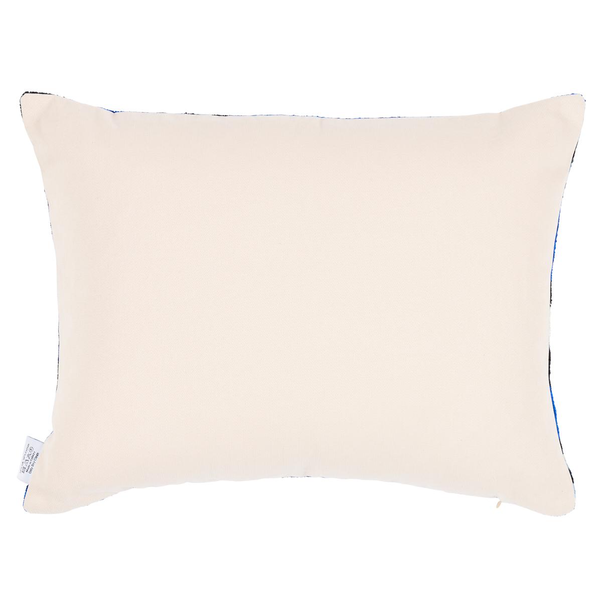 Bodrum Silk Velvet Pillow_INDIGO