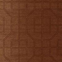 LINYI EMBROIDERED FRET SISAL_CHESTNUT