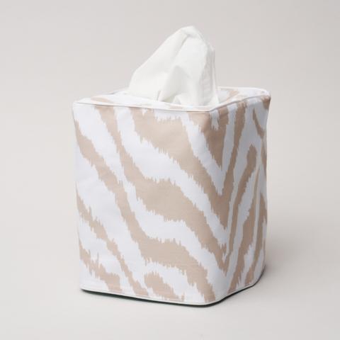 Quincy Tissue Box Cover_SAND