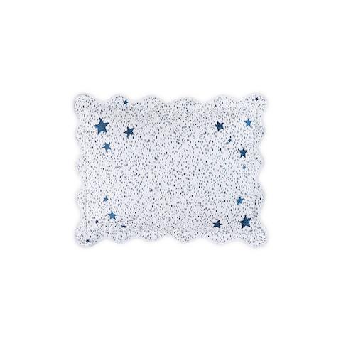 Celine Stars Mini Pillow_PRUSSIAN BLUE