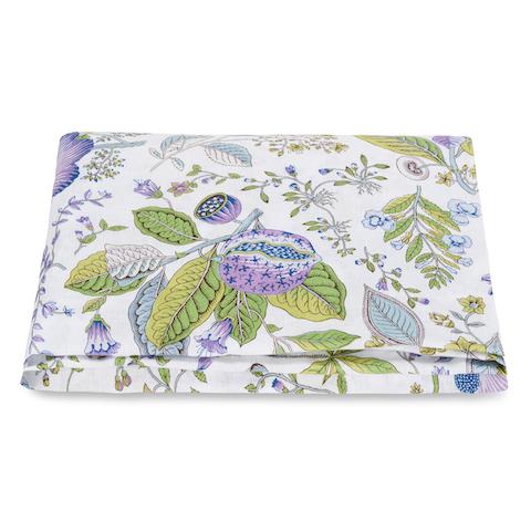Pomegranate Linen Fitted Sheet_LILAC