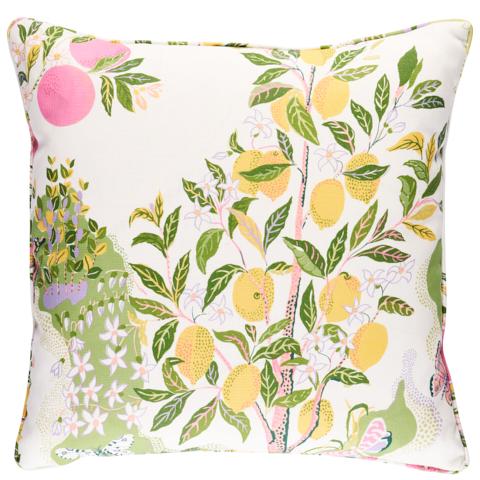 Citrus Garden Indoor/Outdoor Pillow_Garden