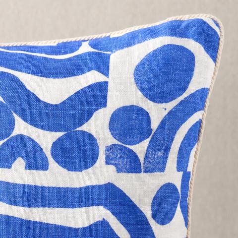 Ocean Lumbar Pillow_BLUE