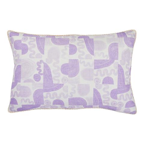 Maple Lumbar Pillow_WISTERIA