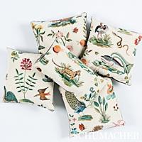 Royal Silk Embroidery Pillow A_MULTI
