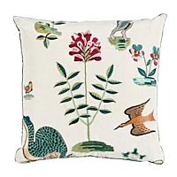 Royal Silk Embroidery Pillow A_MULTI