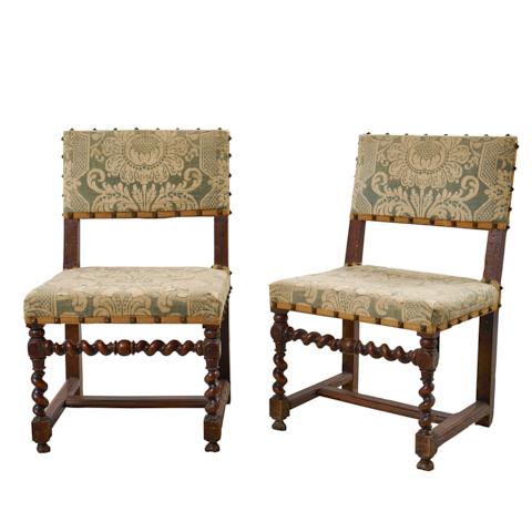 Pair of French 18th C. Chairs_null