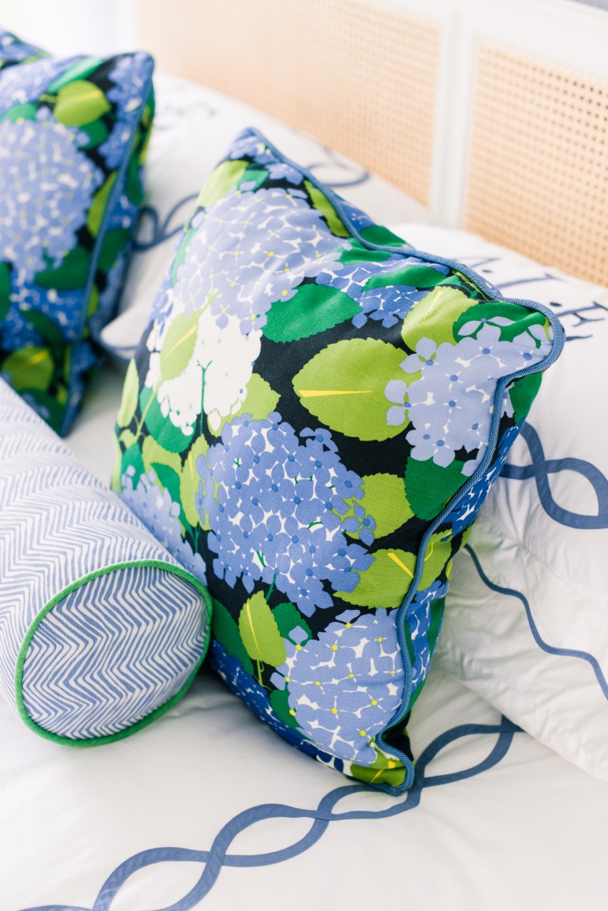 Hydrangea Pillows by Paul Poiret